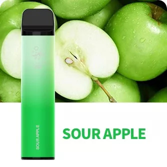 ELF BAR 3600 - Sour Apple 5% - Rechargeable